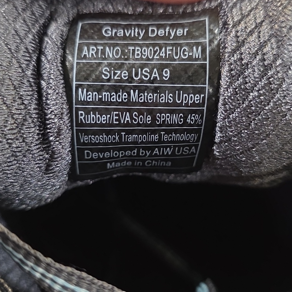 Gdefy- Gravity Defyer Women's gray Mighty Walk 9m - Picture 8 of 9